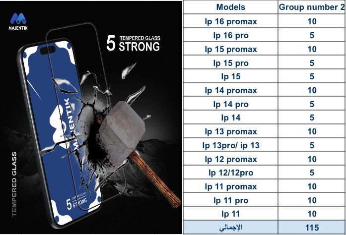 شريحه اسكرين ماجينتك 5Strong(115)