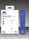 كابل ماجينتك 2*1 C009