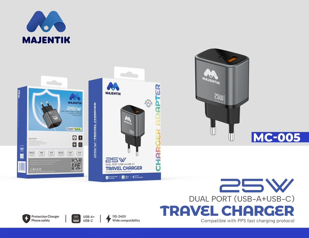 راس شاحن ماجينتك (MC-005(25W